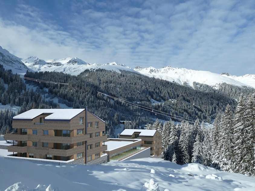 Apartment Typ C Im Alpin Resort Mo Gargellen Exterior foto